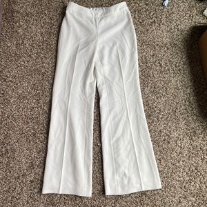 White pants, elegant